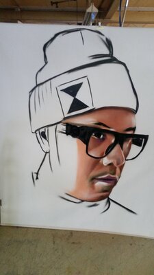 Tim Müller in the Studio: Entstehung einer Streetart Arbeit