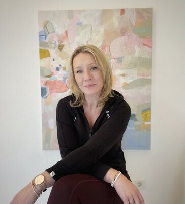 Adriane Dworzak in the Studio: Meine Kunst soll nicht dekorieren - sie soll wirken.