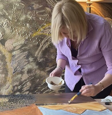 Christina Sachsen-Coburg und Gotha in the Studio
