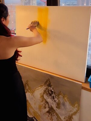 Joyce Tan in the Studio