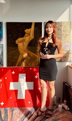 Joyce Tan in the Studio