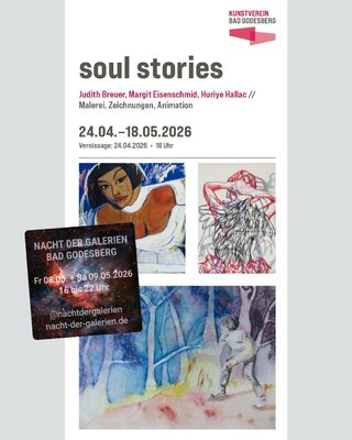 Judith Breuer in the Studio: Ausstellung mit meiner Künstlerinnengruppe BoMa 3