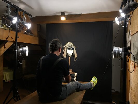GAD in the Studio: Prises de vues des oeuvres in situ