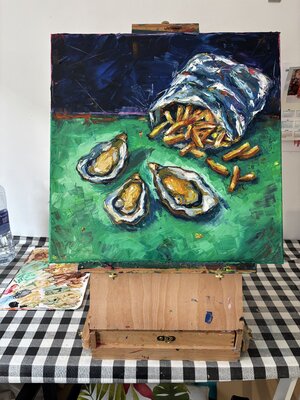 Elisabet Alba Rio in the Studio