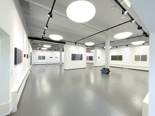 Marc Kirschvink in the Studio: 2025 - Ausstellung LIGNE DROITE im Kunsthaus Troisdorf