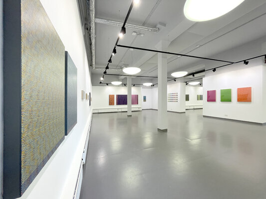 Marc Kirschvink in the Studio: 2025 - Ausstellung LIGNE DROITE im Kunsthaus Troisdorf