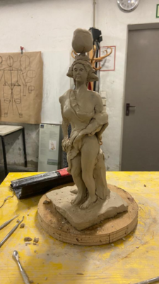 Holly Wood in the Studio