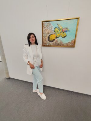 Natalia Kison in the Studio