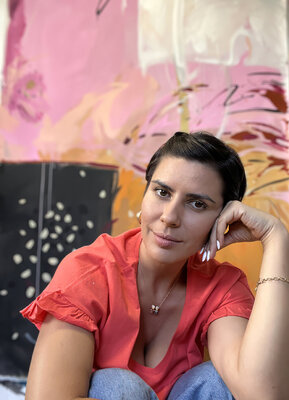 Alexandra Stanciu in the Studio