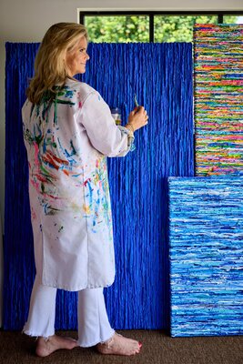 NATSA’MUSE (Nathalie Michiels) in the Studio
