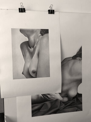 Antonia Fiscutean in the Studio