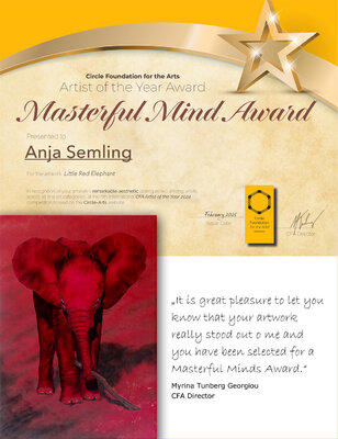Anja Semling in the Studio
