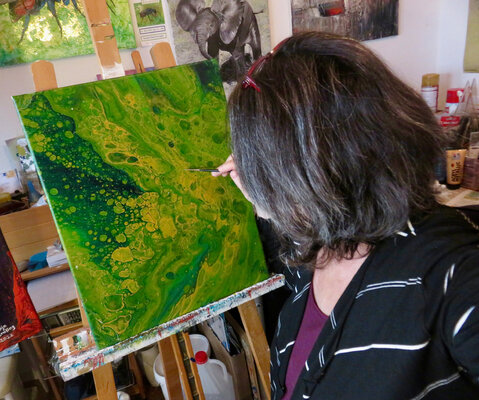 Anja Semling in the Studio: In meinem Atelier in Breisach, 2023