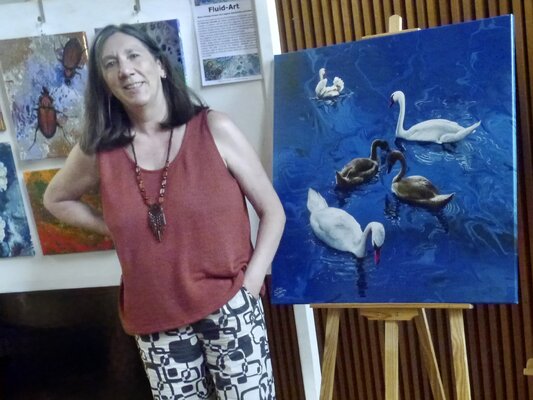 Anja Semling in the Studio: 2026 Ausstellung in Breisach