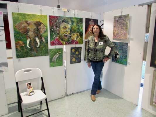 Anja Semling in the Studio: Ausstellung in Chalampé Frankreich, 26.–28.09.2025