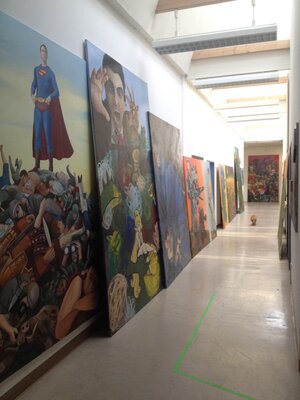 Ellen Semen in the Studio: Atelier