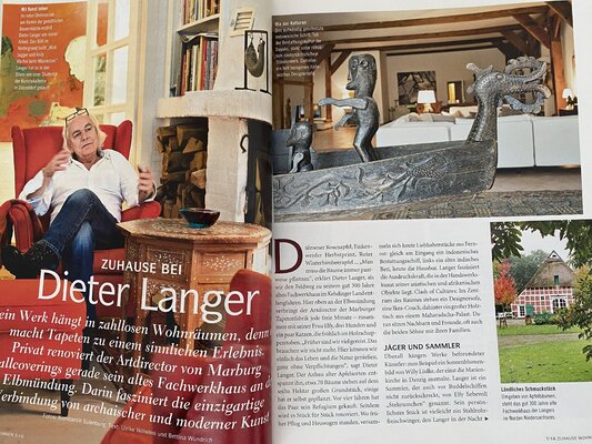 Dieter Langer in the Studio