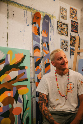 Tommy Knuts in the Studio