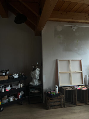Katharina Goniwiecha in the Studio
