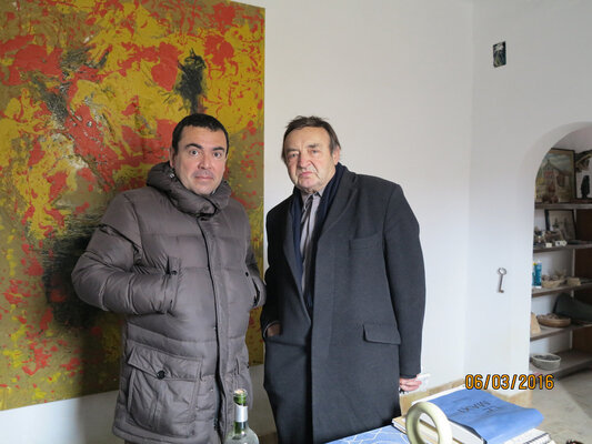 JOSE LUIS ANSON in the Studio