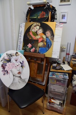 Birger Dicke in the Studio
