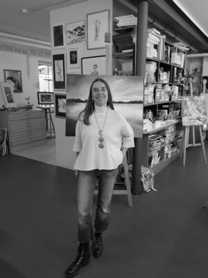 Veronika Seebass in the Studio: Offenes Atelier in meinen Arbeitsräumen