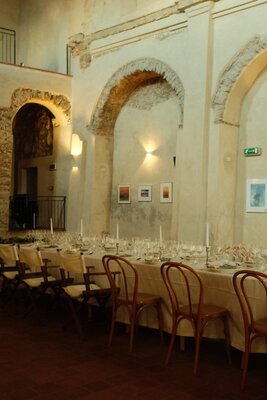 Sonja Kalmanfi in the Studio: 2025 – Solo Exhibition at the Convento Francescano, Cuccaro Vetere, Cilento, Italy