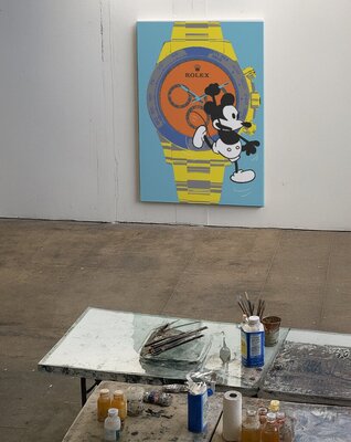 Olaf Neumann in the Studio