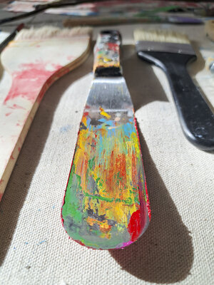 Jennifer Vahlbruch in the Studio