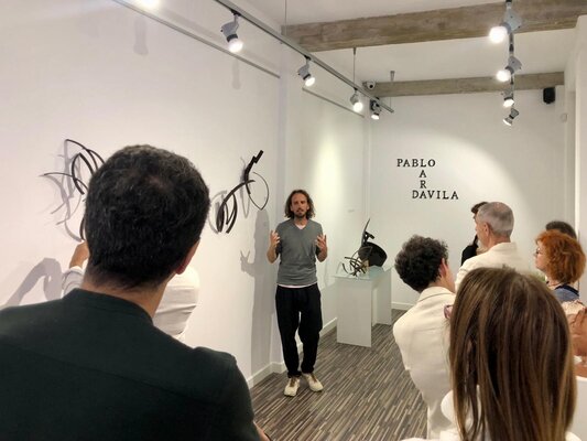 Pablo Lara in the Studio