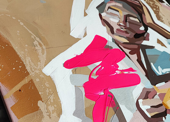 Studio LaMon in the Studio: Detail »Escapism«