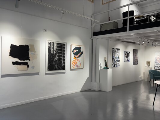 Andrea Reichhart in the Studio