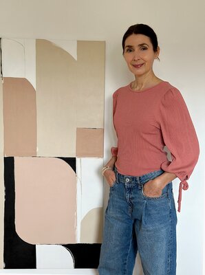 Andrea Reichhart in the Studio