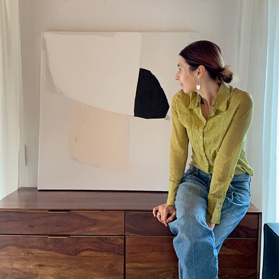 Andrea Reichhart in the Studio