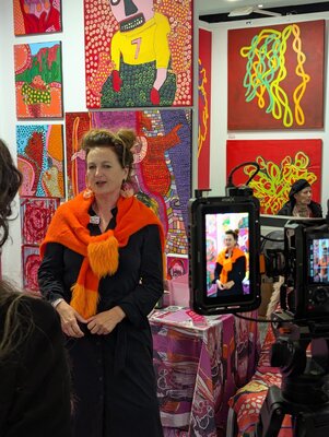 Charlotte Seuntjens in the Studio: ART fair Madrid