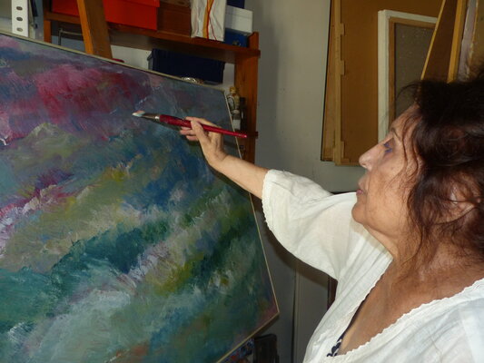 María del Valle RUBIO in the Studio