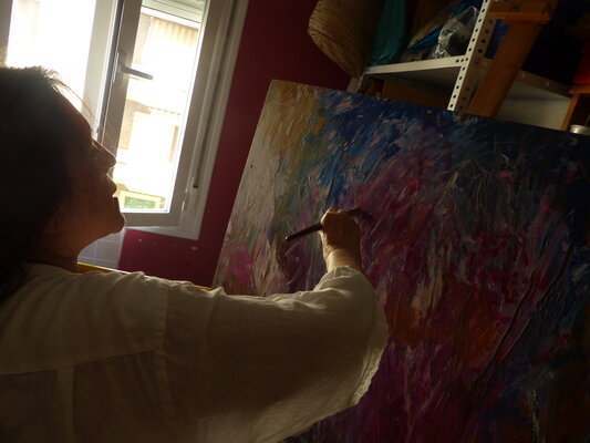 María del Valle RUBIO in the Studio