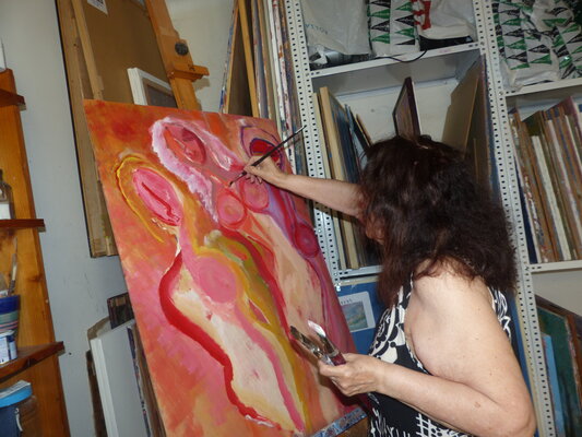 María del Valle RUBIO in the Studio