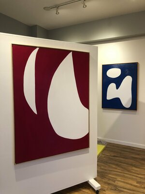 Kerry Campbell in the Studio: On the walls