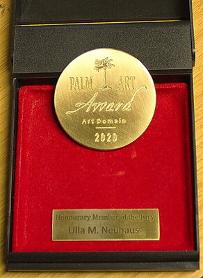 Ulla M. Neuhaus in the Studio: Palm Art Award, Gewinnerin des Honoury Member of the Jury Prize 2020, Quedlinburg (D)