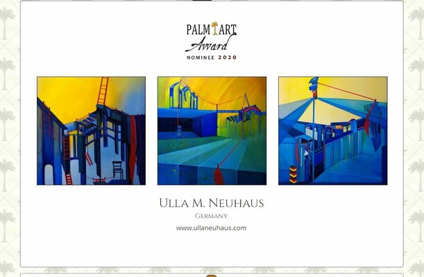 Ulla M. Neuhaus in the Studio: Palm Art Award, Gewinnerin des Honoury Member of the Jury Prize 2020, Quedlinburg (D)