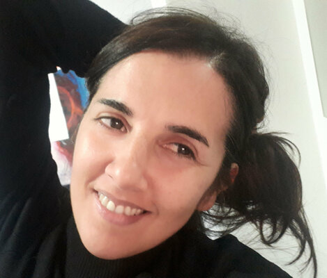 Ana Verónica Fonseca in the Studio