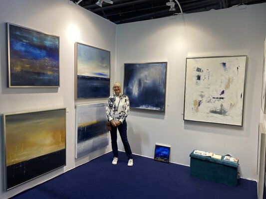 Christine Barth Mroz in the Studio: Mon atelier