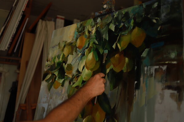 Khodakivskyi Vasyl in the Studio