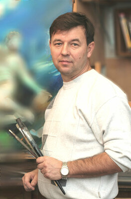 Khodakivskyi Vasyl in the Studio