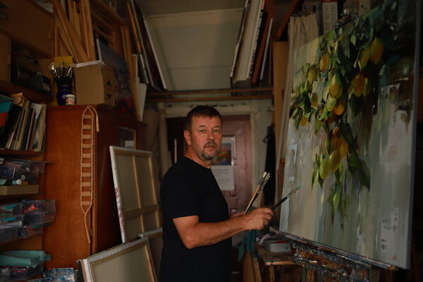 Khodakivskyi Vasyl in the Studio