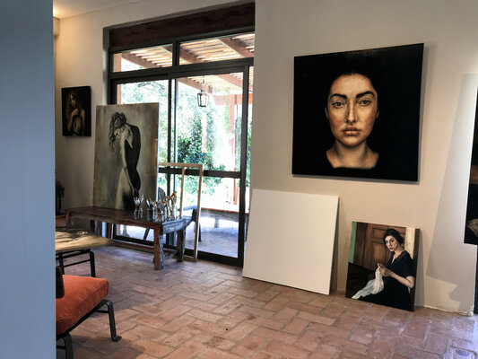 Ricardo Fabian Bertona in the Studio