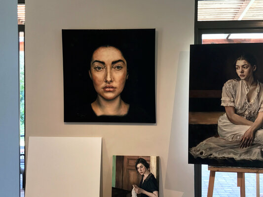 Ricardo Fabian Bertona in the Studio