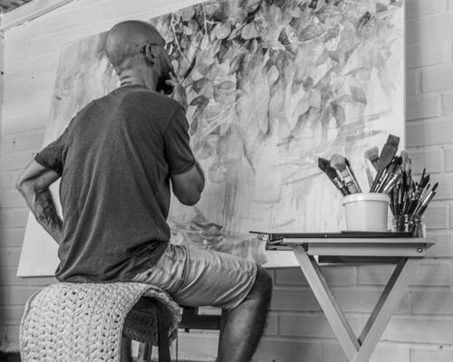 Nacho Muñoz Cano in the Studio