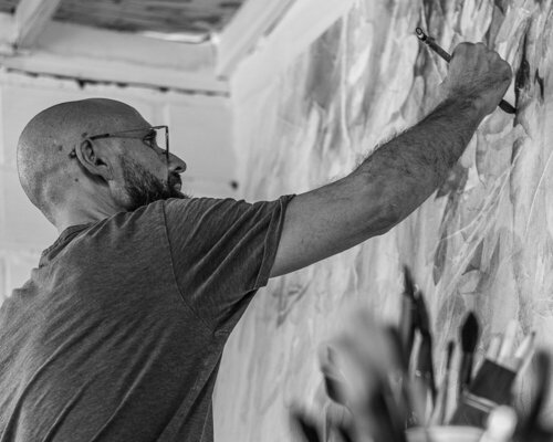 Nacho Muñoz Cano in the Studio